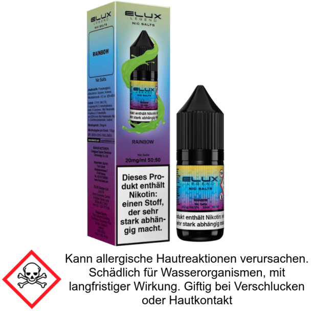 Elux - Rainbow - Nikotinsalz Liquid 20 mg/ml