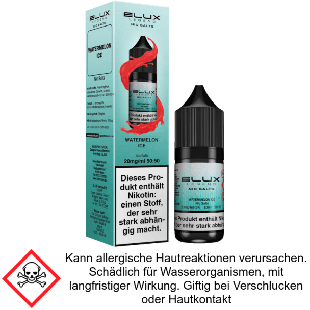 Elux - Watermelon Ice - Nikotinsalz Liquid 20 mg/ml