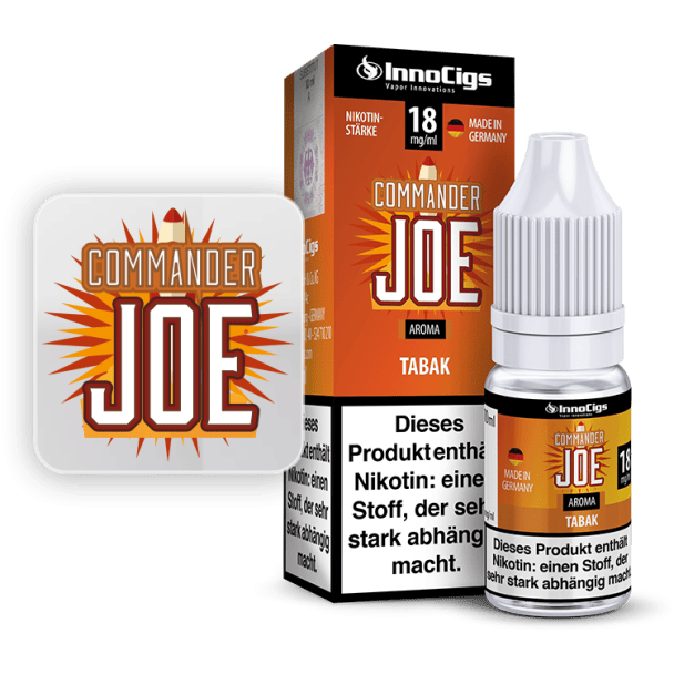 InnoCigs - Commander Joe Tabak Aroma 0 mg/ml