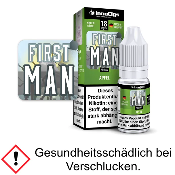 InnoCigs - First Man Apfel Aroma 9 mg/ml