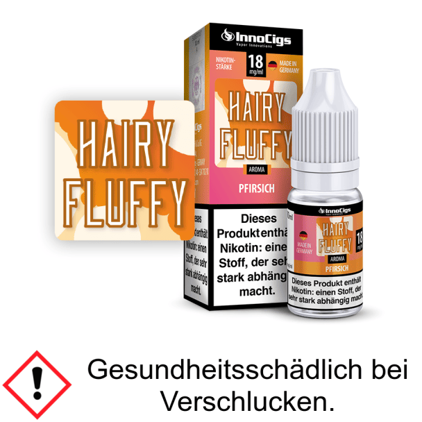 InnoCigs - Hairy Fluffy Pfirsich Aroma 9 mg/ml