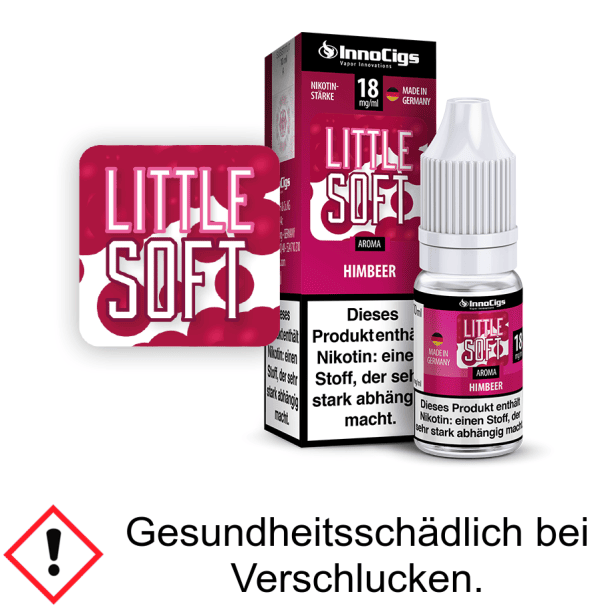 InnoCigs - Little Soft Himbeer Aroma 18 mg/ml