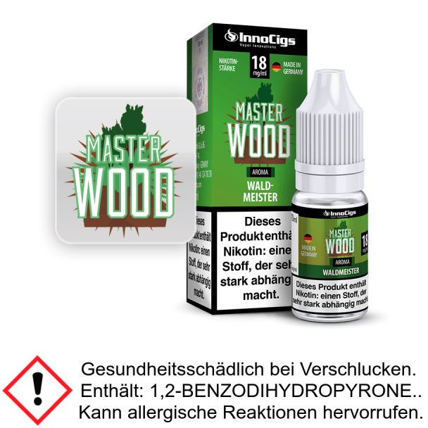 InnoCigs - Master Wood Waldmeister Aroma 6 mg/ml