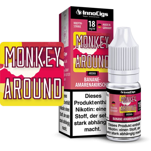 InnoCigs - Monkey Around Bananen-Amarenakirsche Aroma 0 mg/ml