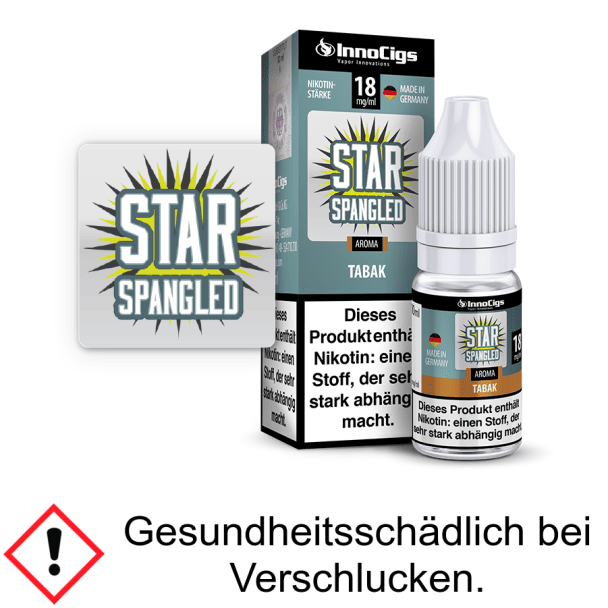 InnoCigs - Star Spangled Tabak Aroma 9 mg/ml