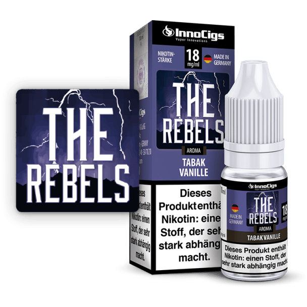 InnoCigs - The Rebels Tabak Vanille Aroma 0 mg/ml