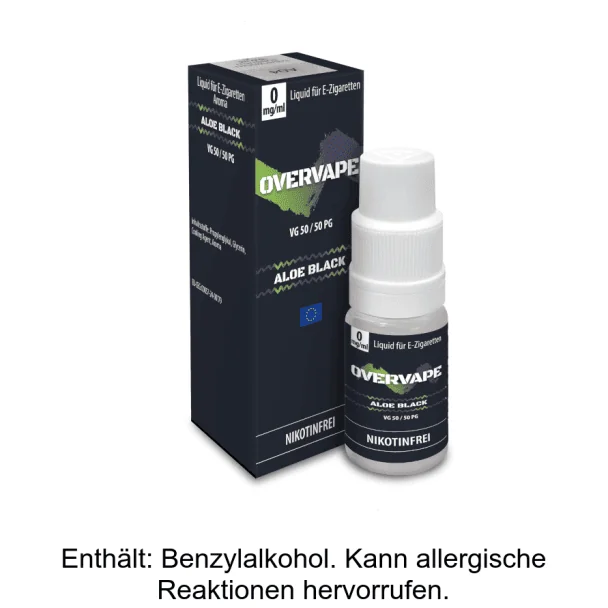 Liquid Aloe Black 0 mg/ml - Overvape