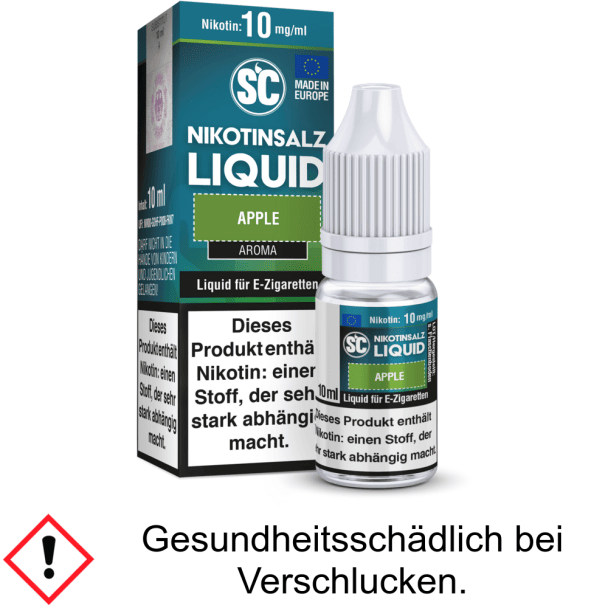 Liquid Apple 10 mg/ml Nikotinsalz - SC