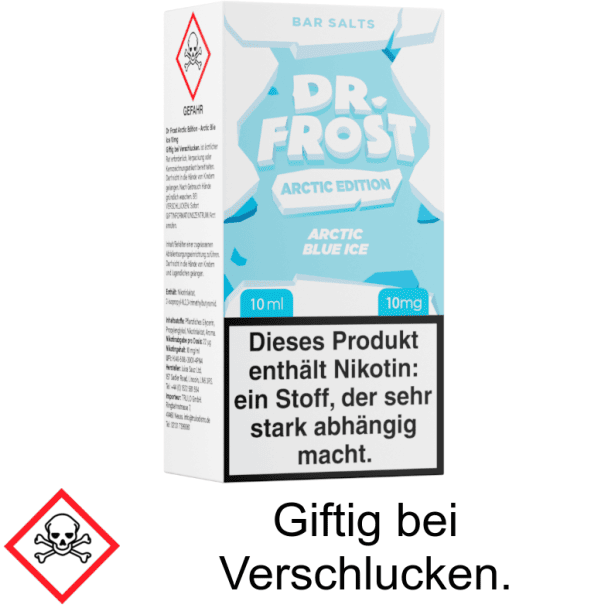 Liquid Arctic Edition Arctic Blue Ice 10 mg/ml Nikotinsalz - Dr. Frost