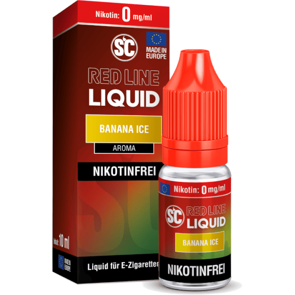 Liquid Banana ICE 0 mg/ml SC Red Line Nikotinfrei