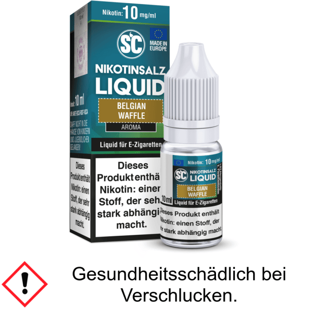 Liquid Belgian Waffle 10 mg/ml Nikotinsalz - SC