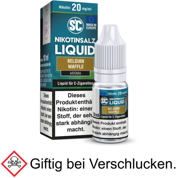 Liquid Belgian Waffle 20 mg/ml Nikotinsalz - SC