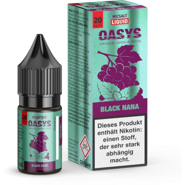 Liquid Black Nana Revoltage OASYS Hybrid Nikotinsalz