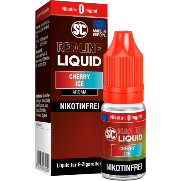 Liquid Cherry Ice 0 mg/ml SC Red Line Nikotinfrei