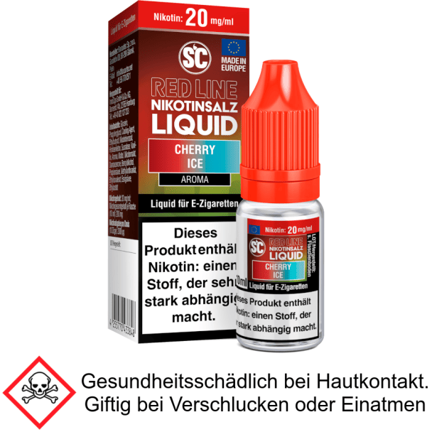 Liquid Cherry Ice 20 mg/ml SC Red Line Nikotinsalz