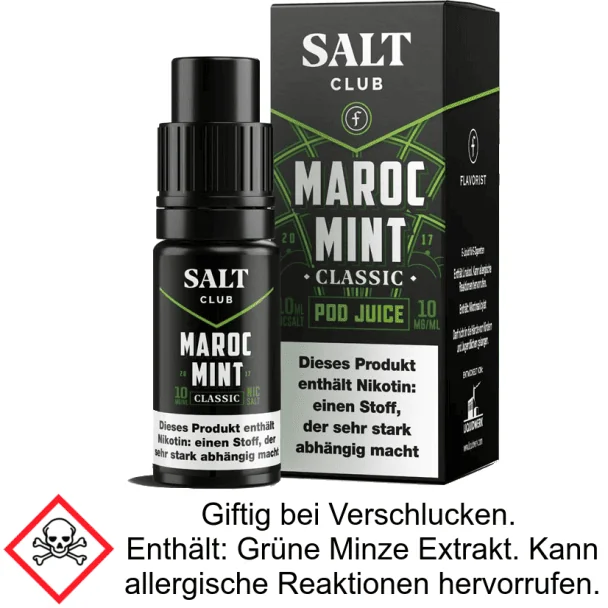 Liquid Classic - Salt Club Flavorist- 10 mg/ml Nikotinsalz