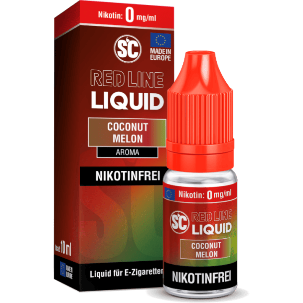 Liquid Coconut Melon 0 mg/ml SC Red Line Nikotinfrei