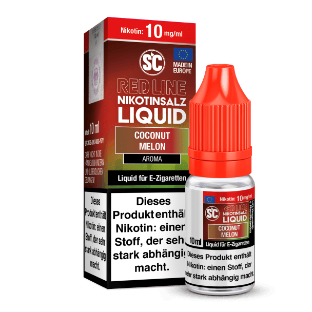 Liquid Coconut Melon 10 mg/ml SC Red Line Nikotinsalz