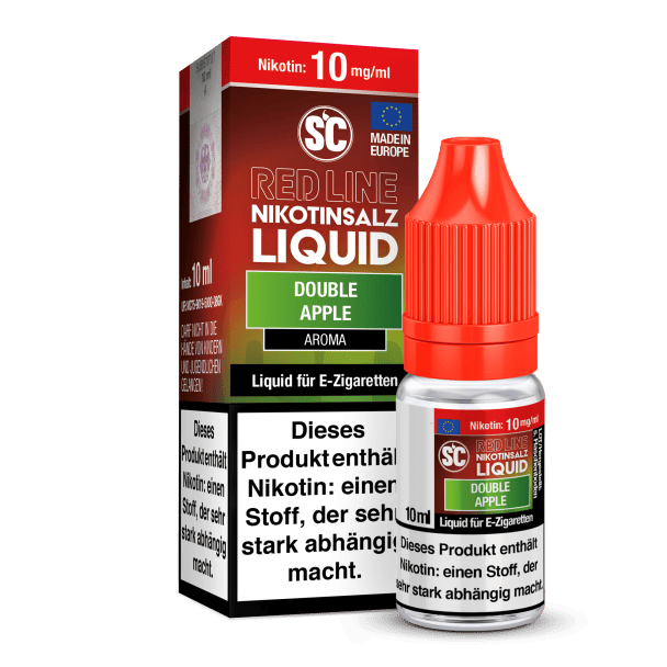 Liquid Double Apple 10 mg/ml SC Red Line Nikotinsalz