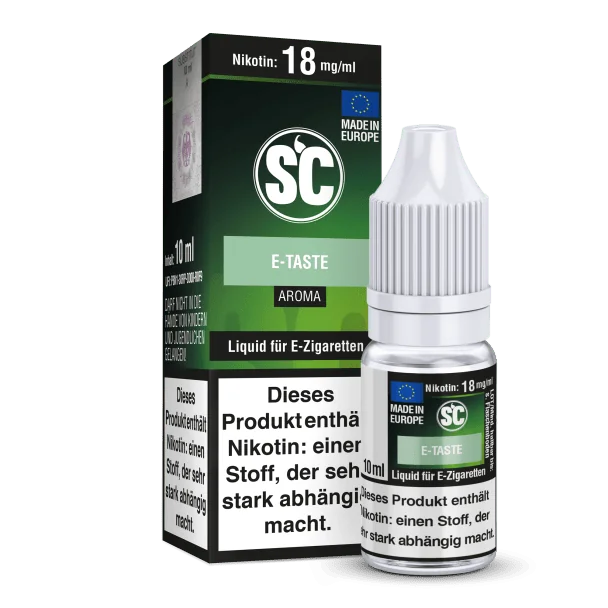 Liquid E-Taste Nikotin - SC