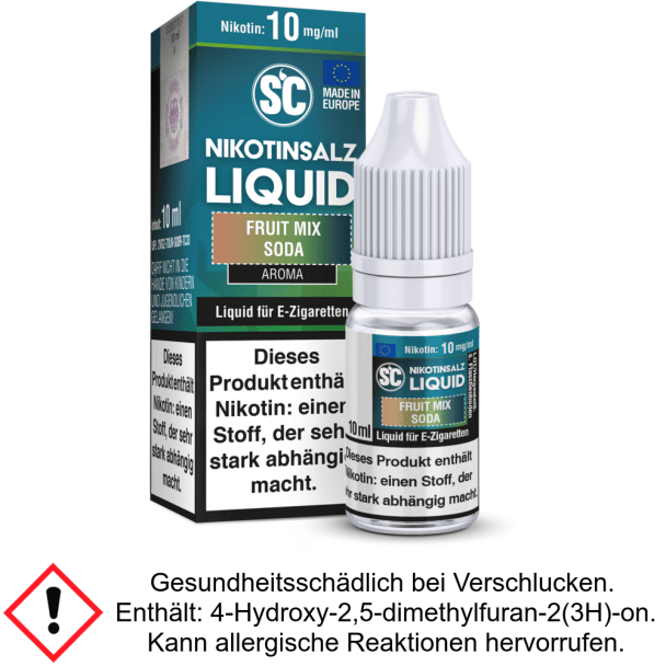 Liquid Fruit Mix Soda 10 mg/ml Nikotinsalz - SC