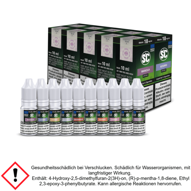 Liquid Fruit Probierbox 3 mg/ml Nikotin - SC