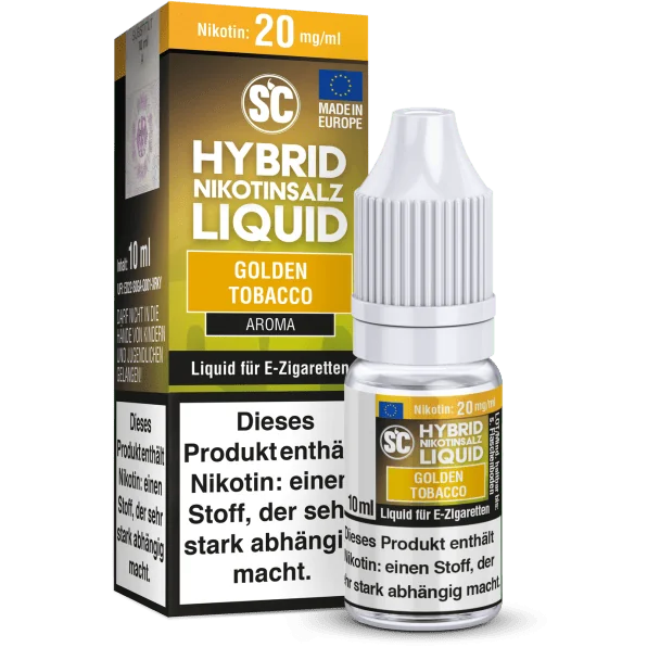 Liquid Golden Tobacco Hybrid Nikotinsalz - SC