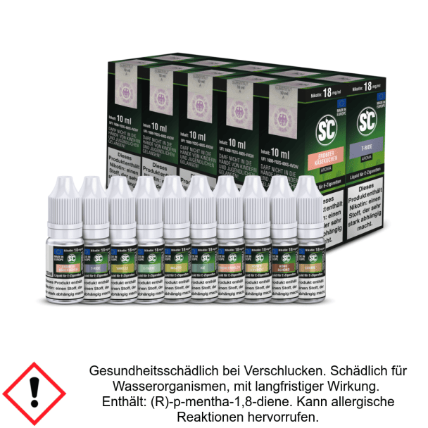 Liquid Gourmet Probierbox 12 mg/ml Nikotin - SC