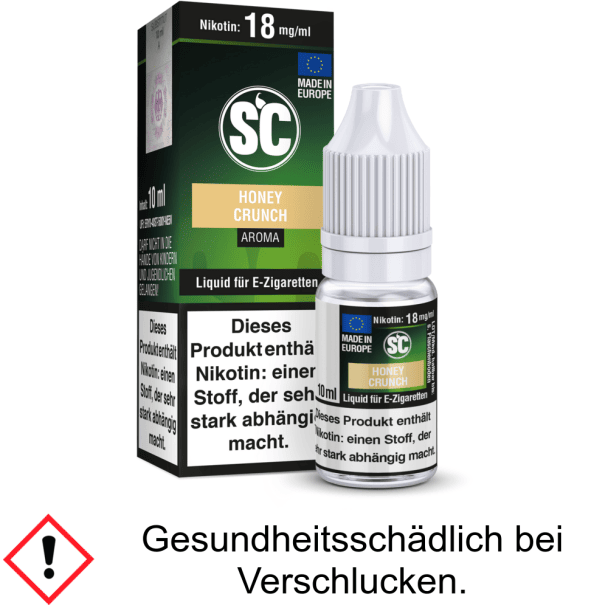 Liquid Honey Crunch 18 mg/ml Nikotin - SC