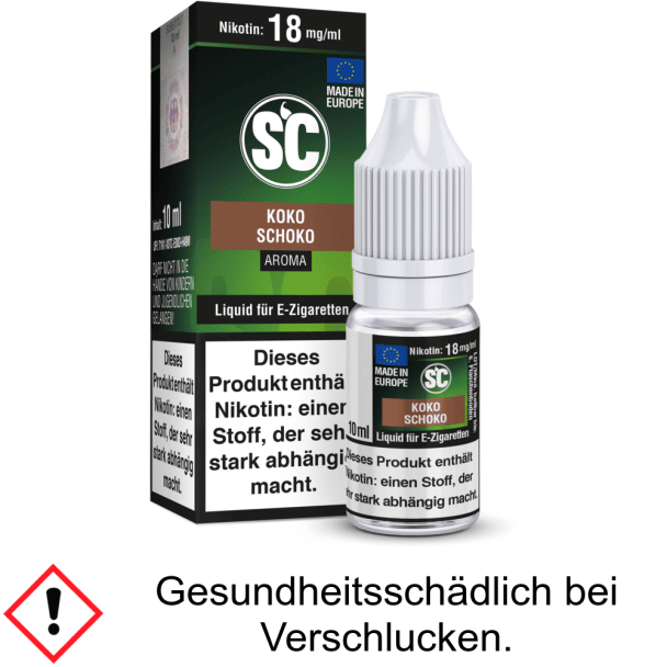 Liquid Kokos Schokolade 3 mg/ml Nikotin - SC