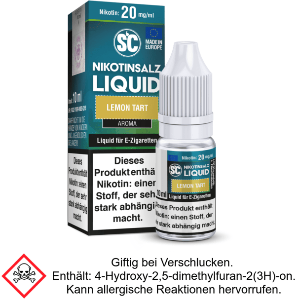 Liquid Lemon Tart 20 mg/ml Nikotinsalz - SC