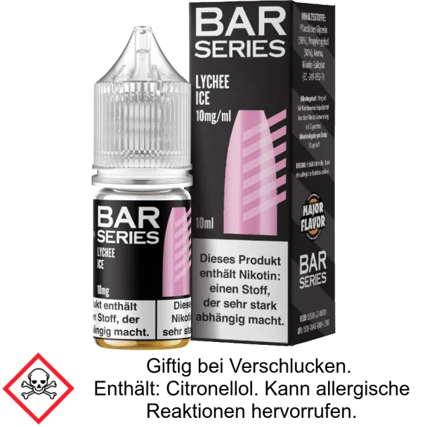 Liquid Lychee ICE 20 mg/ml Nikotinsalz - Bar Series