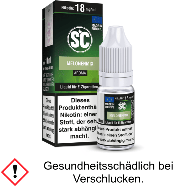 Liquid Melonenmix 6 mg/ml Nikotin - SC
