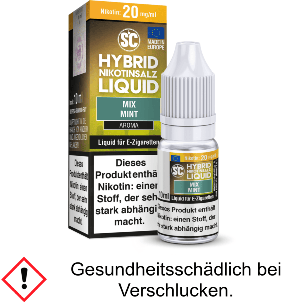 Liquid Mix Mint 10 mg/ml Hybrid Nikotinsalz - SC