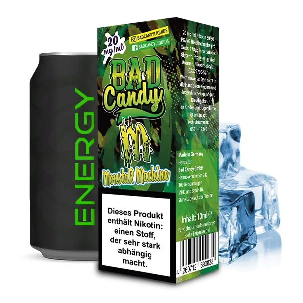 Liquid Monstar Machine Nikotinsalz Bad Candy