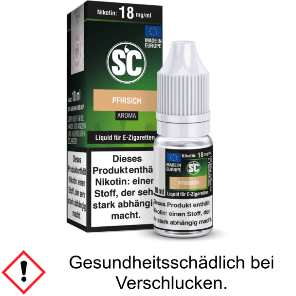 Liquid Pfirsich 3 mg/ml Nikotin - SC