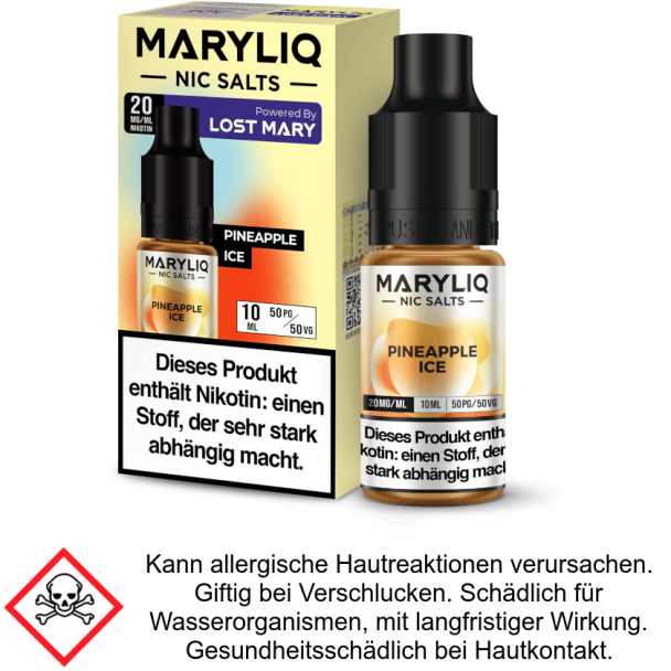 Liquid Pineapple ICE 20 mg/ml Nikotinsalz - MARYLIQ