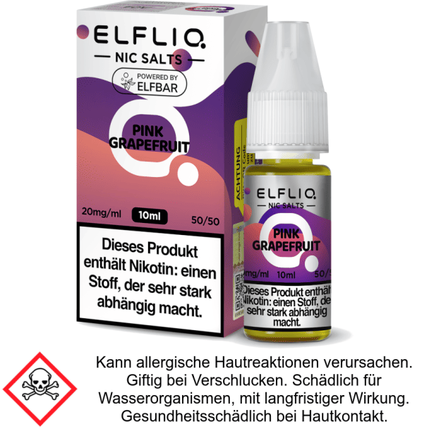 Liquid Pink Grapefruit 20 mg/ml - Elfliq Nikotinsalz
