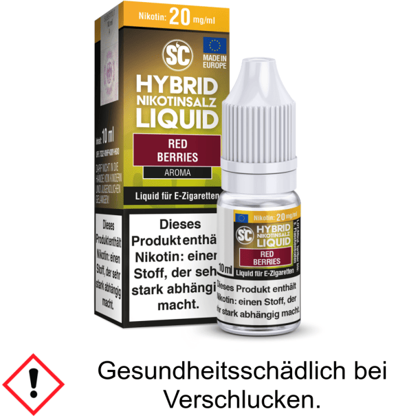 Liquid Red Berries 5 mg/ml Hybrid Nikotinsalz - SC