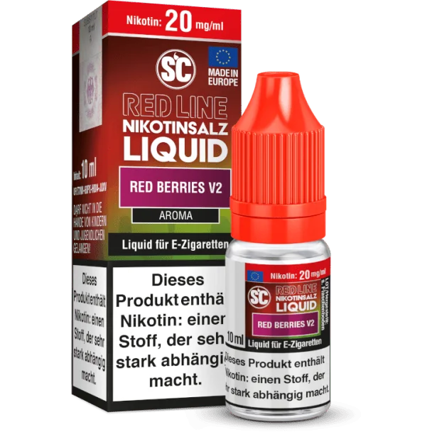 Liquid Red Berries V2 SC Red Line Nikotinsalz
