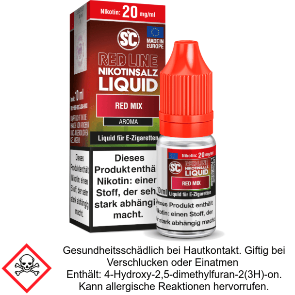 Liquid Red Mix 20 mg/ml SC Red Line Nikotinsalz