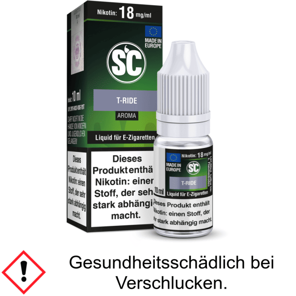 Liquid T-Ride 6 mg/ml Nikotin - SC