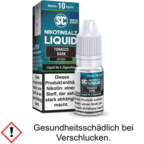 Liquid Tobacco Dark 10 mg/ml Nikotinsalz - SC