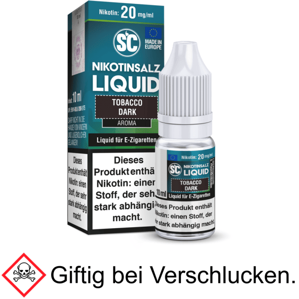 Liquid Tobacco Dark 20 mg/ml Nikotinsalz - SC