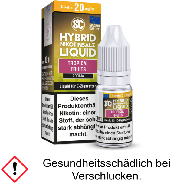 Liquid Tropical Fruits 5 mg/ml Hybrid Nikotinsalz - SC