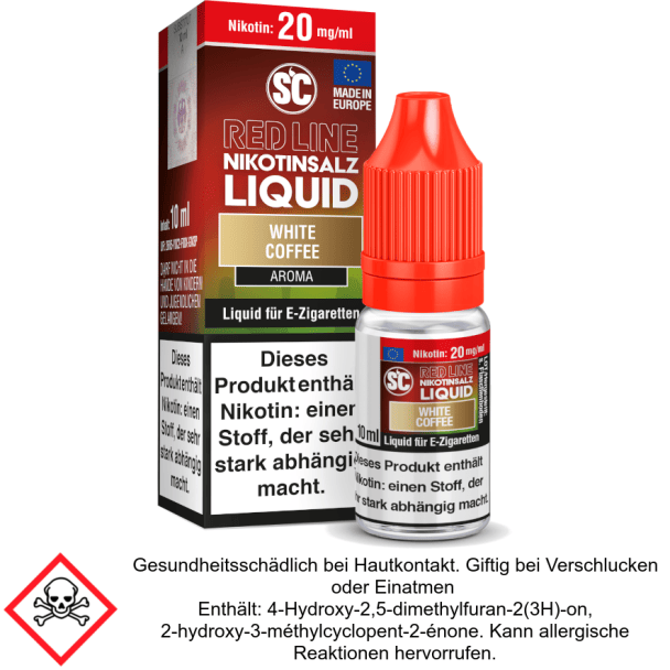 Liquid White Coffee 20 mg/ml SC Red Line Nikotinsalz