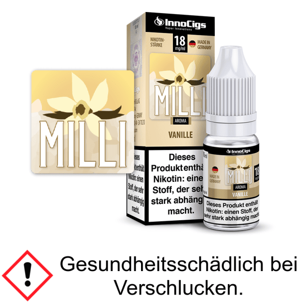 Milli Vanille E-Liquid mit 6 mg/ml Nikotin - SC Liquid