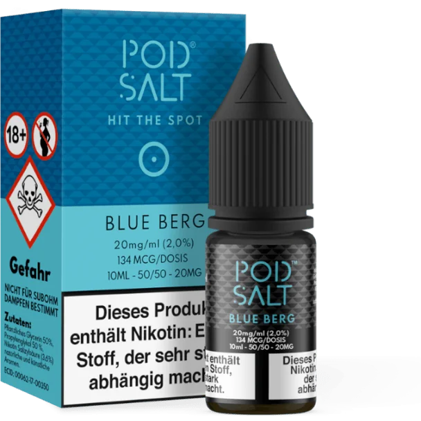 Pod Salt - Blue Berg - Nikotinsalz Liquid