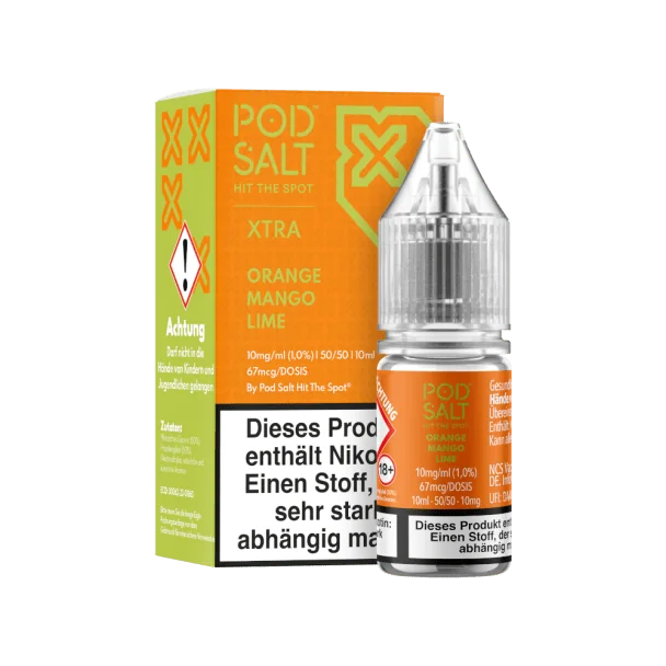 Pod Salt X - Orange Mango Lime - Nikotinsalz Liquid