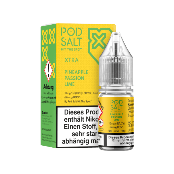 Pod Salt X - Pineapple Passion Lime - Nikotinsalz Liquid